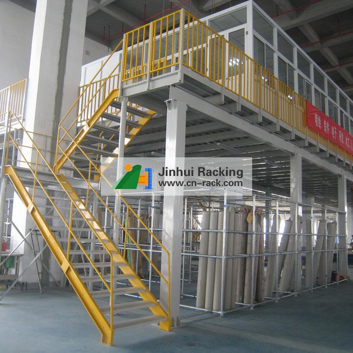 Heavy Duty Steel Structure Platform For Industrial Warehouse Storage System